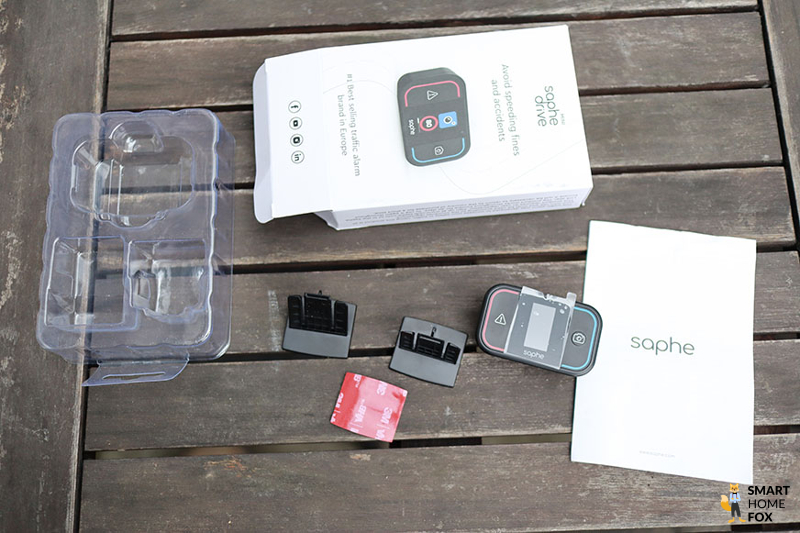 Saphe Drive Mini Lieferumfang komplett